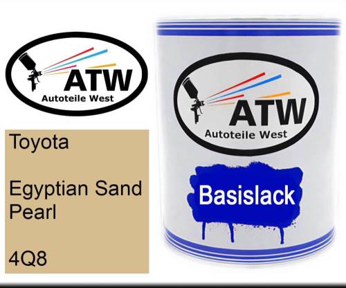 Toyota, Egyptian Sand Pearl, 4Q8: 1L Lackdose, von ATW Autoteile West.